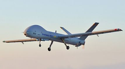 Hermes 900 Drone Shot Down by Iranian Air Defense Forces